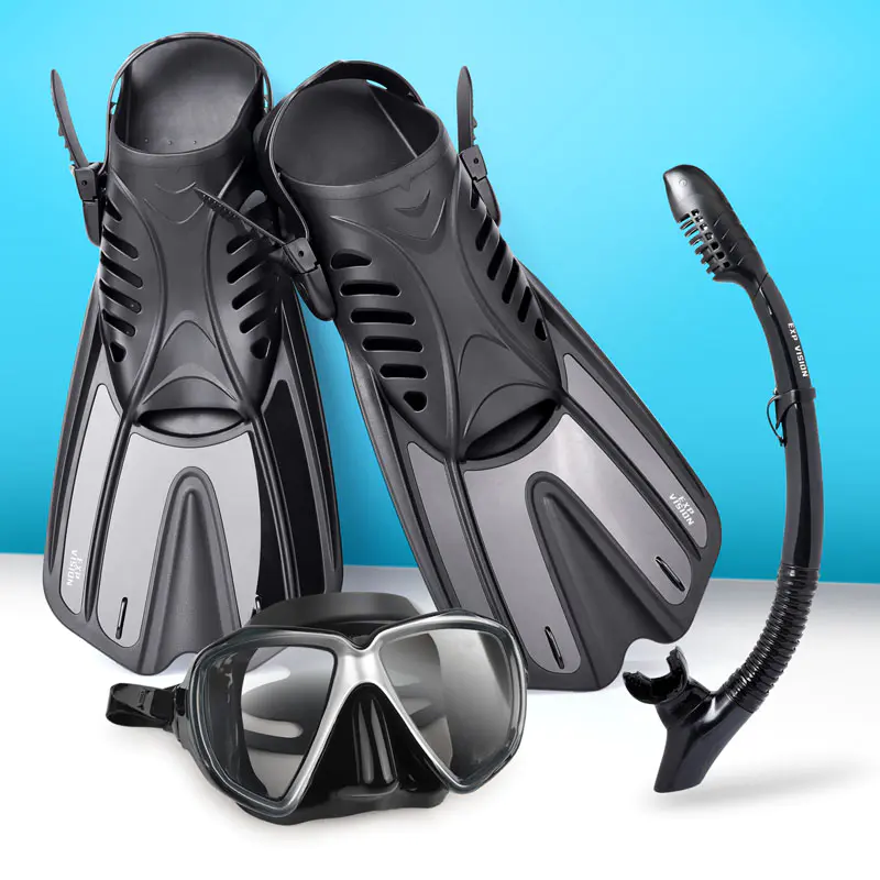 Adult Snorkel And Flipper Set